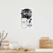 1920年の「アイルランド人の運」ヴィンテージ広告ポスター ポスター (キッチン)