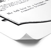 1920年の「アイルランド人の運」ヴィンテージ広告ポスター ポスター (角)