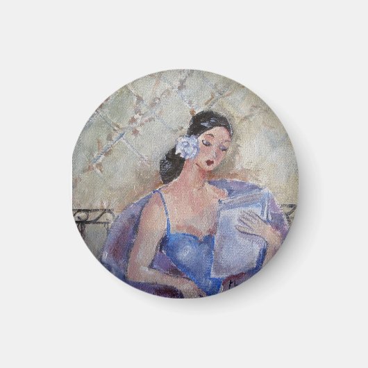 1920年のLady's 読 Magnet by Marie Theron マグネット (正面)