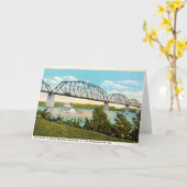 1920年オハイオ州インディアナ州ジェファーソンビル カード (黄色い花)