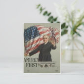 1920年キャンペ大統領のーン ポストカード (スタンド正面)