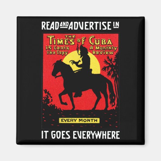 1920年キューバ時代 マグネット (正面)