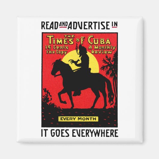 1920年キューバ時代 マグネット (正面)