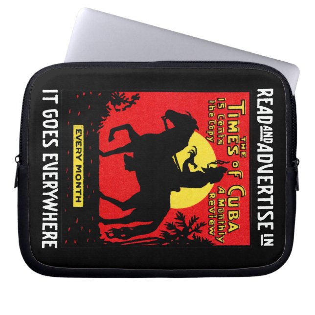 1920年キューバ時代 ラップトップスリーブ (正面)