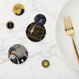 1920年ギャツビーで20代のフラッパ素晴らしーを吹き鳴らす コンフェッティ