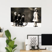 1920年クリスマスプリント ポスター (ホームオフィス)