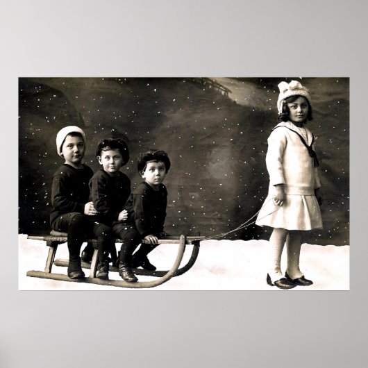 1920年クリスマスプリント ポスター (正面)