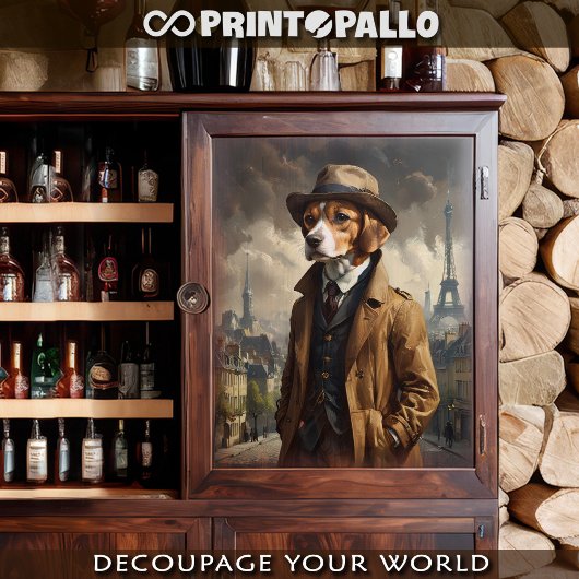 1920年パリの名探偵ビーグル犬 薄葉紙