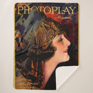 1920年フォトプレイ雑誌カバー シェルパブランケット