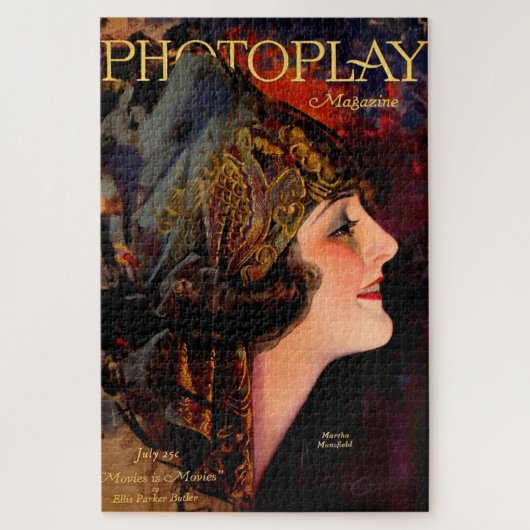 1920年フォトプレイ雑誌カバー ジグソーパズル (縦)