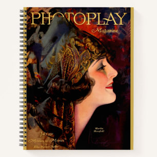 1920年フォトプレイ雑誌カバー ノートブック