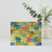 1920年ポール・クレー作 ポストカード (スタンド正面)