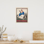 1920年マルチェロ・ドゥドヴィッチ・マケドニアタバコ ポスター (キッチン)