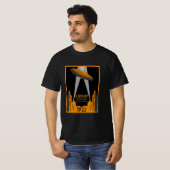1920年レトロ飛行船 Tシャツ (正面フル)