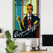 1920年ヴィンテージメンツ ポスター (ホームオフィス)