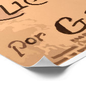 1920年ヴィンテージ風刺画アルゼンチンシートミュージック ポスター (角)