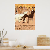 1920年ヴィンテージ風刺画アルゼンチンシートミュージック ポスター (キッチン)