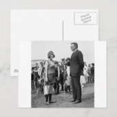 1920年代にビーチで優勝 ポストカード (正面/裏面)