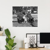 1920年代に少し下がってほしい ポスター (ホームオフィス)