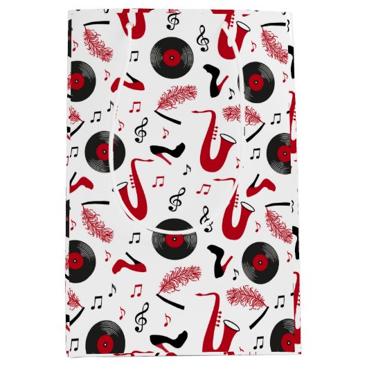 1920年代のアールデコ ミディアムペーパーバッグ (正面)