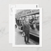 1920年代のイスラエルのホームレス赤ちゃんたち ポストカード (正面/裏面)