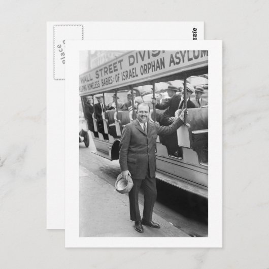 1920年代のイスラエルのホームレス赤ちゃんたち ポストカード (正面/裏面)