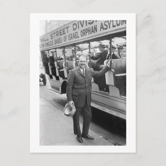 1920年代のイスラエルのホームレス赤ちゃんたち ポストカード (正面)