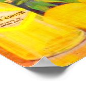 1920年代のウォードのレモンクラッシュ ポスター (角)