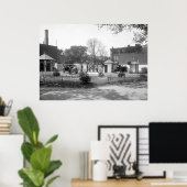 1920年代のガソリンスタンド ポスター (ホームオフィス)