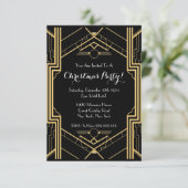 1920年代のギャツビーNYCテ素晴らしーマドクリスマスパーティー 招待状 (スタンド正面)