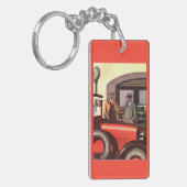 1920年代のケリー・スプリングフィールドのタイヤ広告 – もう一つ キーホルダー (正面左)