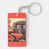 1920年代のケリー・スプリングフィールドのタイヤ広告 – もう一つ キーホルダー (裏面)