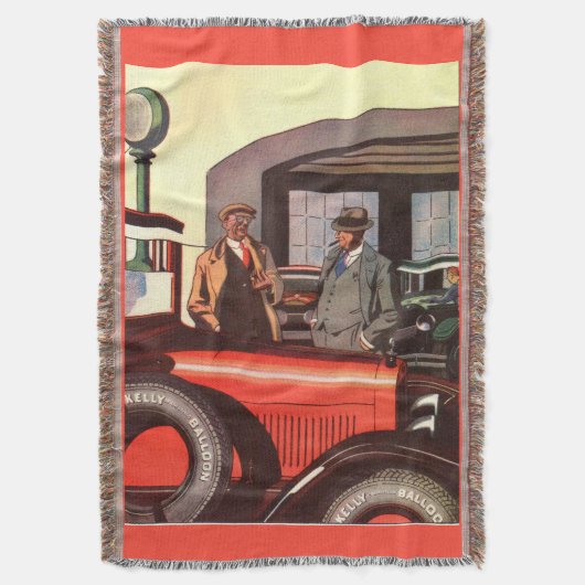 1920年代のケリー・スプリングフィールドのタイヤ広告 – もう一つ スローブランケット (正面縦)