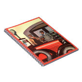 1920年代のケリー・スプリングフィールドのタイヤ広告 – もう一つ ノートブック (右側)