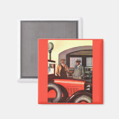 1920年代のケリー・スプリングフィールドのタイヤ広告 – もう一つ マグネット (正面/裏面)