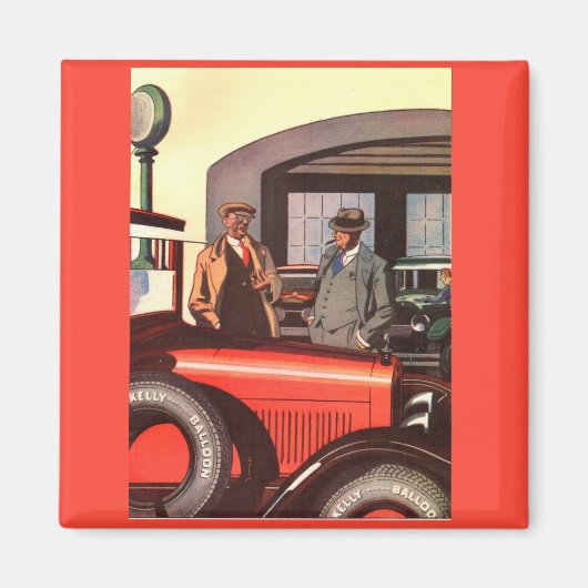 1920年代のケリー・スプリングフィールドのタイヤ広告 – もう一つ マグネット (正面)