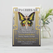 1920年代のゴージャスなパーティーの招待状 招待状 (スタンド正面)