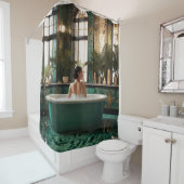 1920年代のゴージャスな雰囲気 シャワーカーテン (インサイチュ)