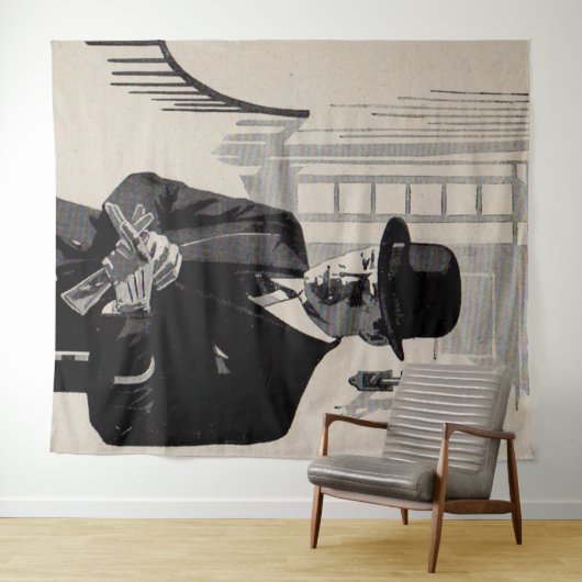 1920年代のシャープな服装の男のナティ氏 タペストリー (インサイチュ(横))