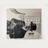 1920年代のシャープな服装の男のナティ氏 タペストリー (正面(横))