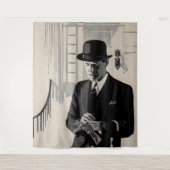 1920年代のシャープな服装の男のナティ氏 タペストリー (正面)