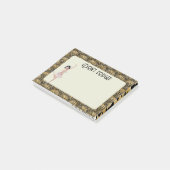 1920年代のスタイルメモ帳20代のレトロなギャツビー ポストイット (アングル)