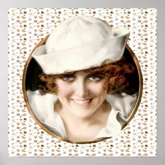 1920年代のセーラーガール ポスター (正面)