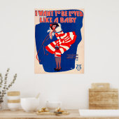 1920年代のソングシートベビーのように愛されたい ポスター (キッチン)