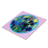 1920年代のダンスフロアの女性と紳士 タイル (側面)