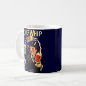 1920年代のチーフホイップタバコ広告 コーヒーマグカップ (正面左)