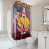 1920年代のニューヨークのヒッポドロームのプログラムカバー シャワーカーテン (インサイチュ)