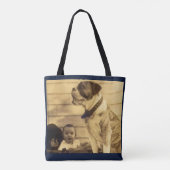 1920年代のピットブルガードベビー トートバッグ (裏面)