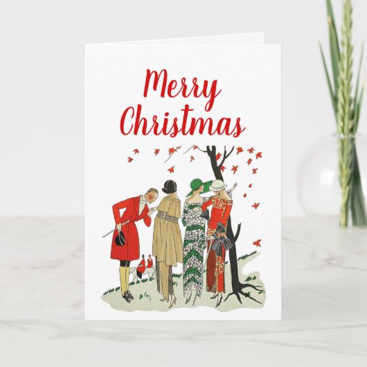 1920年代のファッションはキツネ狩り シーズンカード (正面)