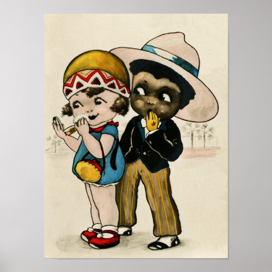 1920年代のファッション ポスター (正面)